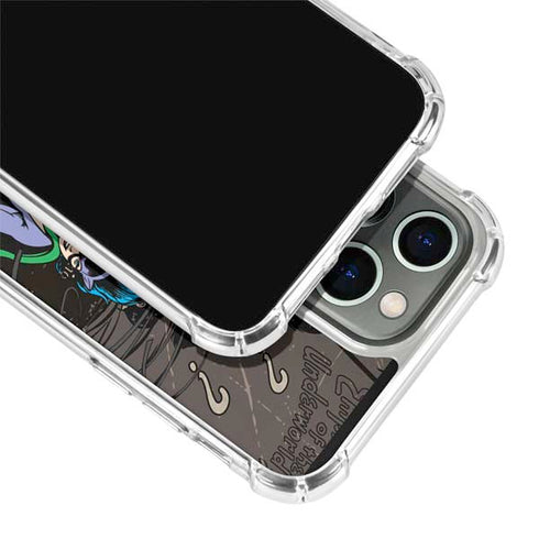 DC Comics Catwoman Vintage Action Pose Pattern iPhone 13 Pro Max Clear Case